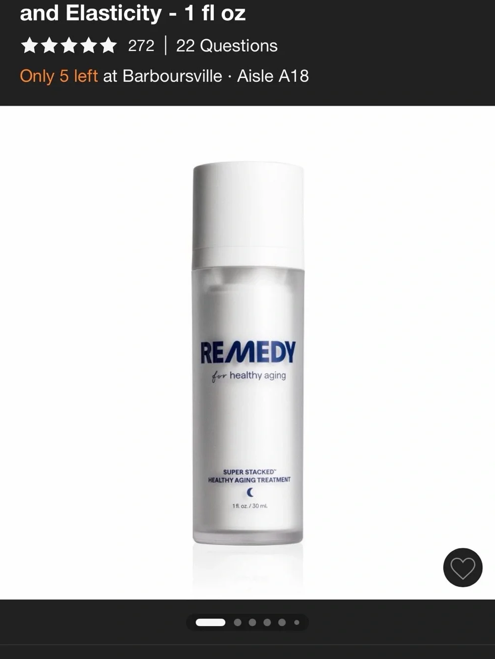 REMEDY BUNDLE- Healthy Aging Adv Serum & 15% Vitamin C Serum RV:$64!